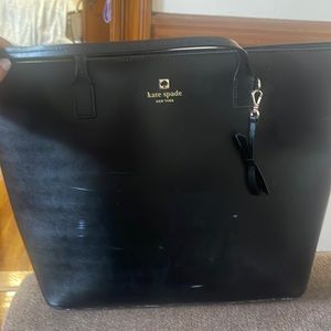 Large black Kate Spade Purse